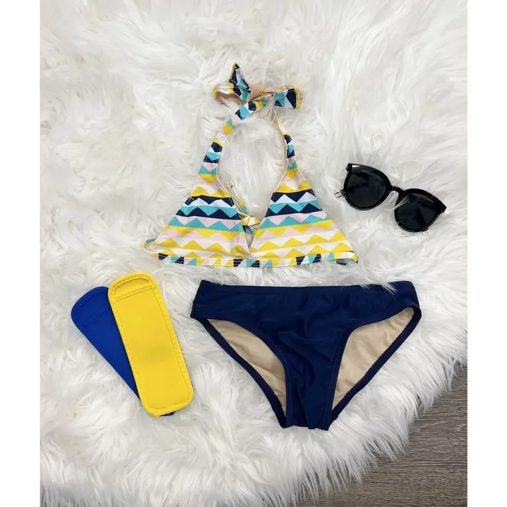 Toobydoo Girls 2 Piece Bikini Set Size‎ 7/8